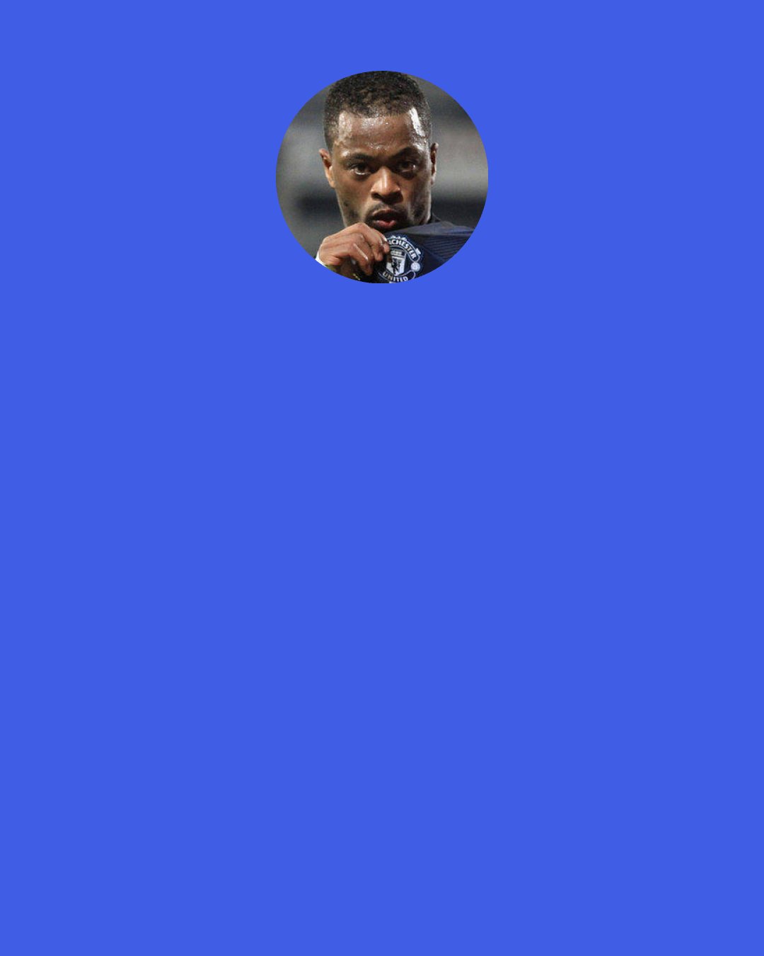 Patrice Evra: This is the United spirit: you can play everywhere. If you want to win, you have to accept it. You can see Antonio Valencia playing right-back as well. Only because United play like a team. The team is the star, not only one player, that’s why you can put me and Michael Carrick at centre-back; we’re going to win because it’s the team effort and team spirit. That’s why I’m confident. I’ve said that from the beginning – in six years playing here – the Man United spirit… no one team has got that spirit. This is United. This is why I’m so proud to play here.