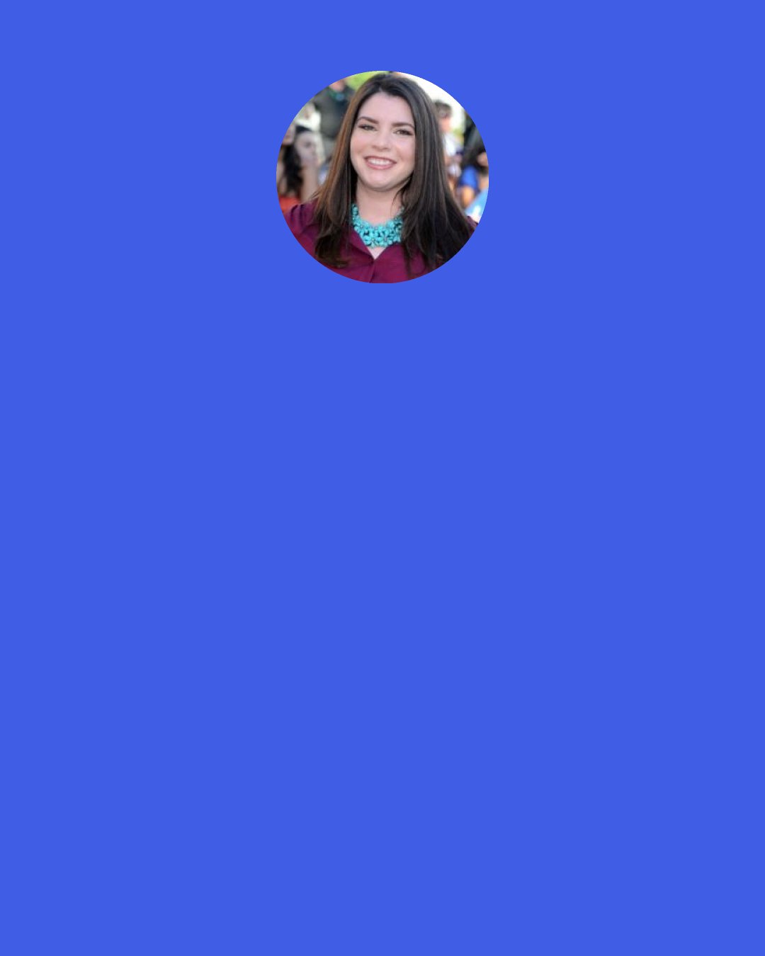 Stephenie Meyer: Don’t be offended, but you seem to be one of those people who just attract accidents like a magnet. So… try not to fall into the ocean or get run over or anything, all right?