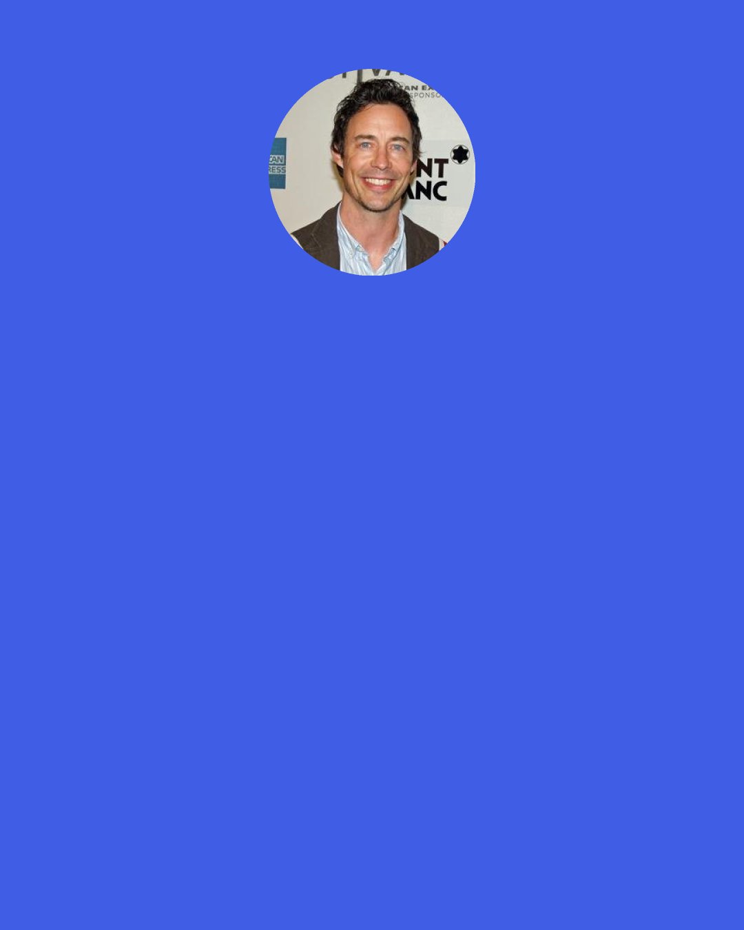 Tom Cavanagh: Anytime you start doing a comic book with mythology attached, people are like, "Are you going to get it right? It's important to me."