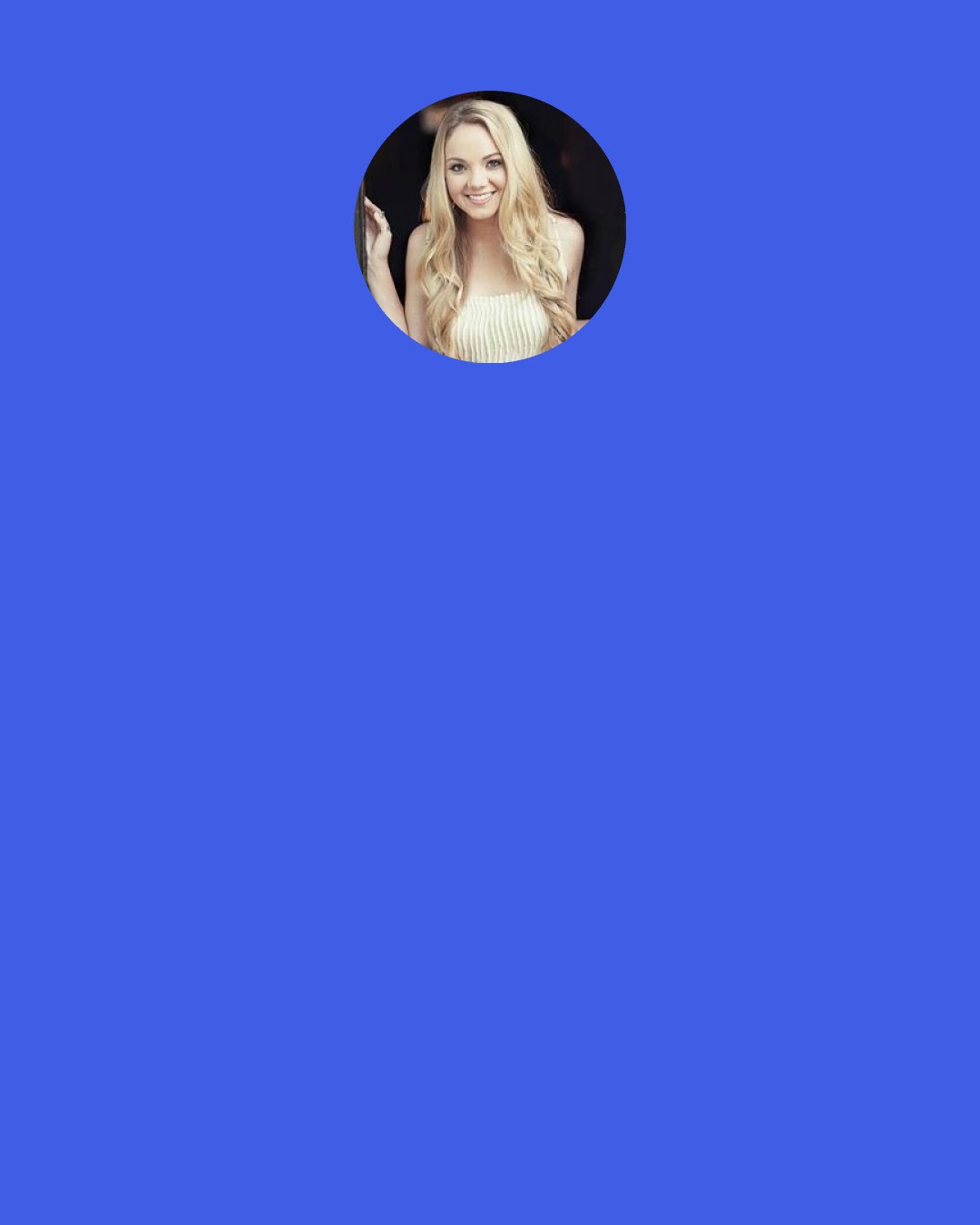 Danielle Bradbery: I not only listen to country music - I have a like for R&B music.