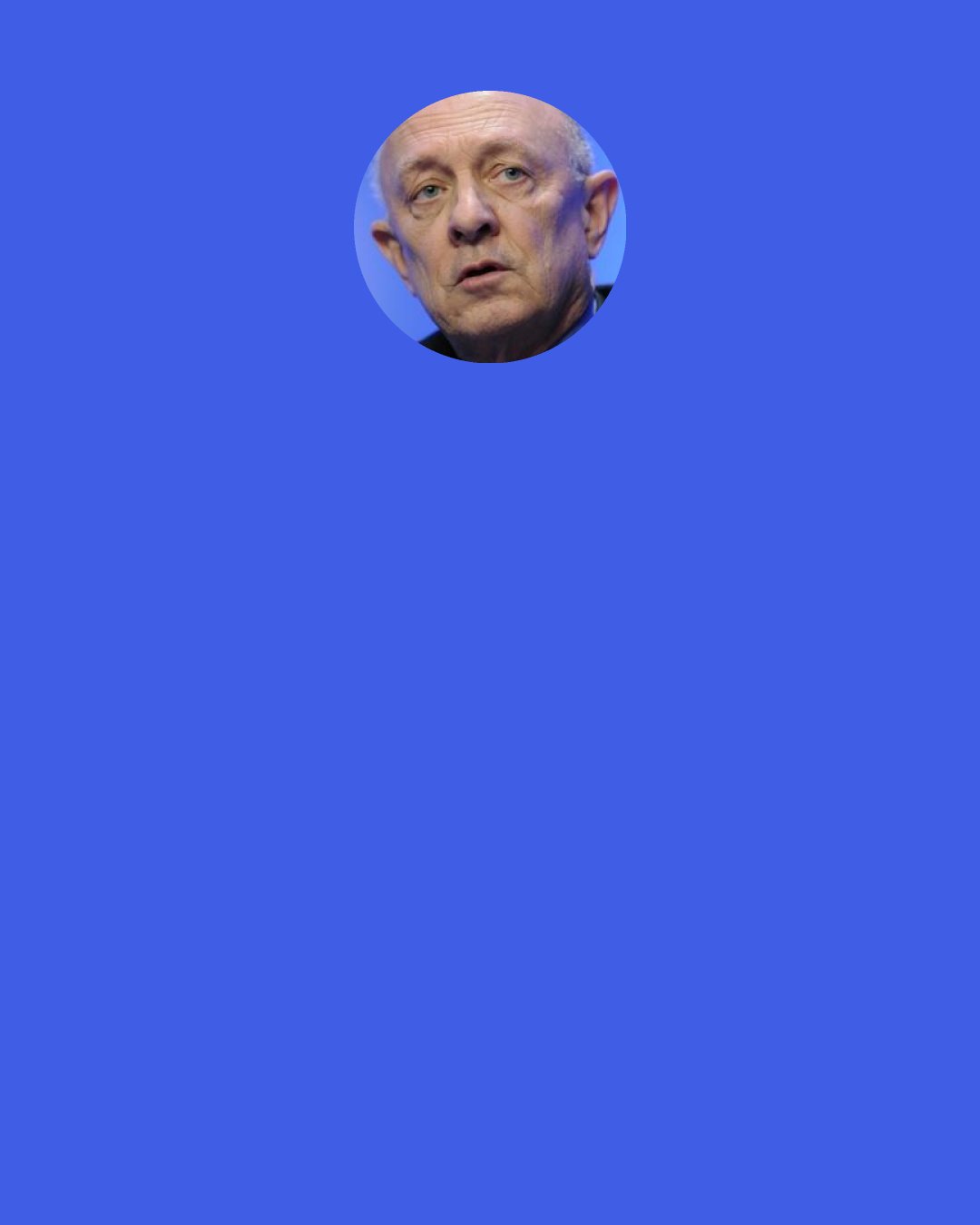 R. James Woolsey, Jr.: If you own a chemical plant and leak a little benzene, you're in big trouble because everyone knows how carcinogenic it is. But coming out of a tailpipe? The government never does anything about that.